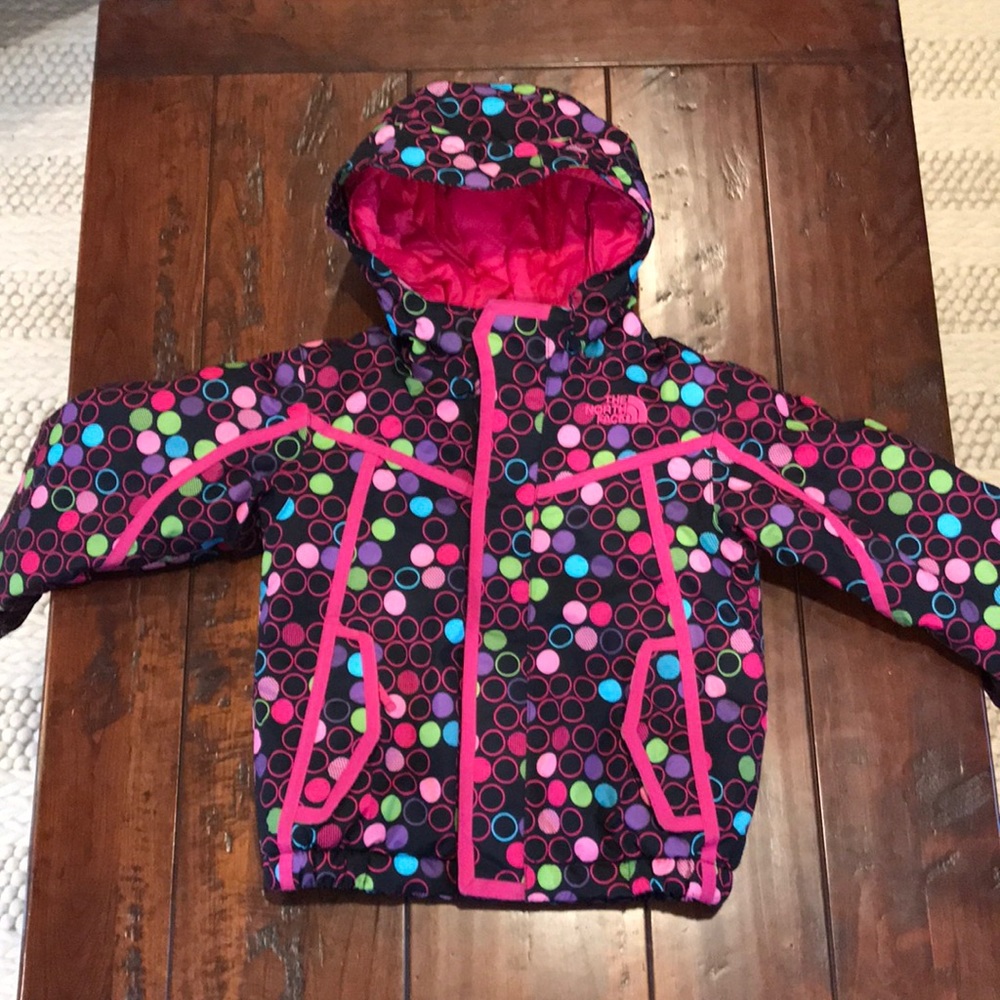 Girls 3t north face winter coat